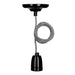 Bailey - 141474 - Pendant York E27 Black 1.5M 2C Black/White Light Bulbs Bailey - The Lamp Company