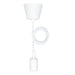 Bailey - 141581 - Silicone Pendant E27 White 1.5M Light Bulbs Bailey - The Lamp Company