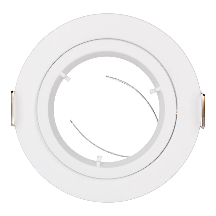 Bailey - 141966 - Spot GU10 Set Alu White Fixed Light Bulbs Bailey - The Lamp Company