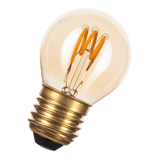 Bailey - 143621 - SPIRALED Basic G45 E27 DIM 3W (18W) 165lm 820 Gold Light Bulbs Bailey - The Lamp Company