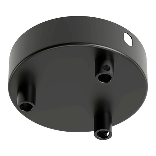 Bailey 142095 - Ceiling Cup Metal Satin Black 3 holes dia 100mm Bailey Bailey - The Lamp Company