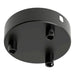 Bailey 142095 - Ceiling Cup Metal Satin Black 3 holes dia 100mm Bailey Bailey - The Lamp Company