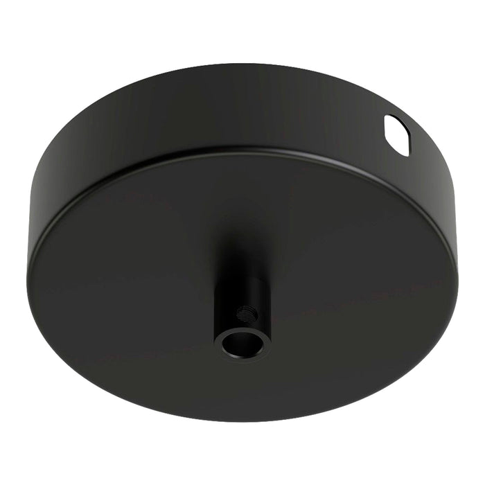 Bailey 142099 - Ceiling Cup Metal Satin Black 1 hole dia 100mm Bailey Bailey - The Lamp Company