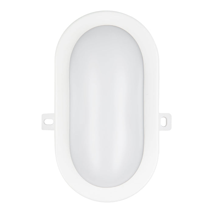 Bailey - 142174 - LED Bulkhead Basic 6W 420lm 4000K Oval White Light Bulbs Bailey - The Lamp Company