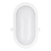 Bailey - 142175 - LED Bulkhead Basic 12W 910lm 3000K Oval White Light Bulbs Bailey - The Lamp Company