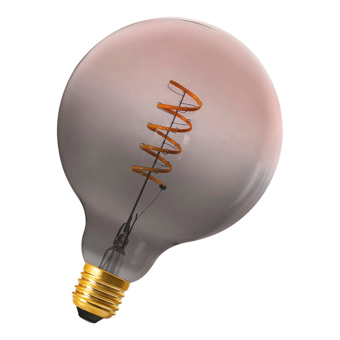 Bailey 142251 - LED Colour Globe E27 4W Grey/Pink LED Globe Light Bulbs Bailey - The Lamp Company