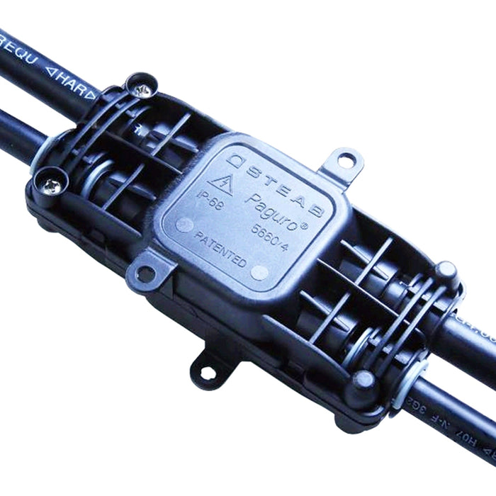 Bailey 142621 - Connector 5660.3P 2Poles+Ground 1 Way IN + 2 Ways OUT Bailey Bailey - The Lamp Company