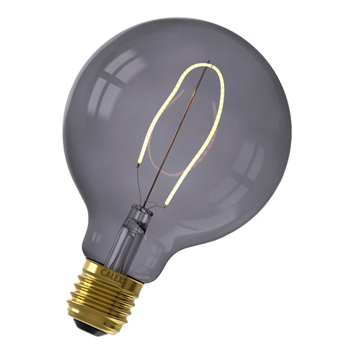 Bailey 142792 - LED Fil Nora G95 E27 240V 4W 2200K Topaz Grey Dimm Bailey Bailey - The Lamp Company