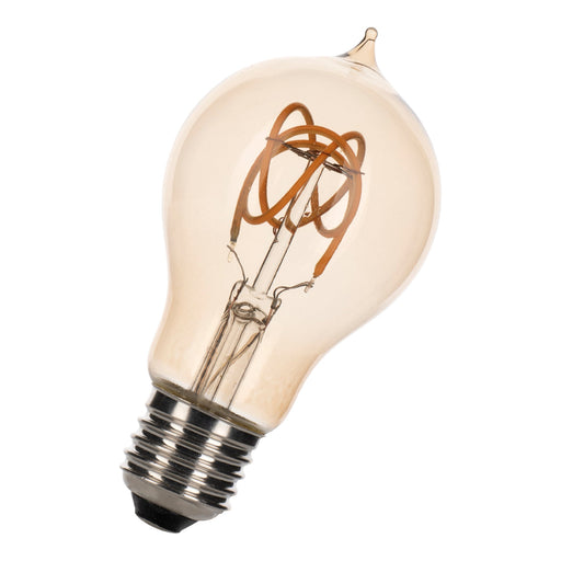 Bailey - 143031 - SPIRALED Nostalgic A60 E27 DIM 4W (14W) 130lm 919 Gold Light Bulbs Bailey - The Lamp Company