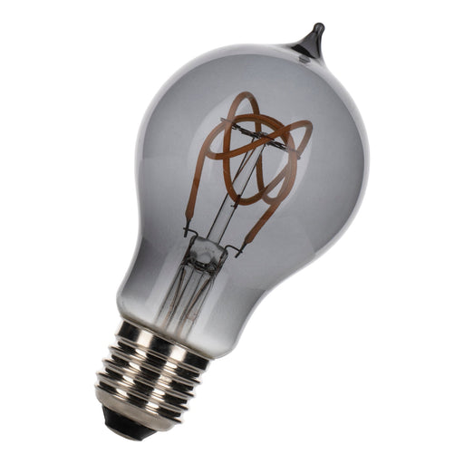 Bailey - 143032 - SPIRALED Nostalgic A60 E27 DIM 4W (11W) 80lm 922 Black Light Bulbs Bailey - The Lamp Company