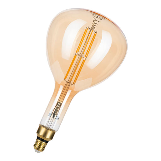 Bailey - 143044 - LED Big Leo R180 E27 DIM 8.5W (72W) 1000lm 825 Gold Light Bulbs Bailey - The Lamp Company