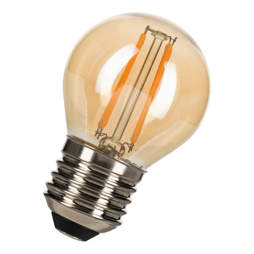 Bailey - 143053 - LED FIL G45 E27 DIM 4W (29W) 300lm 822 Gold Light Bulbs Bailey - The Lamp Company
