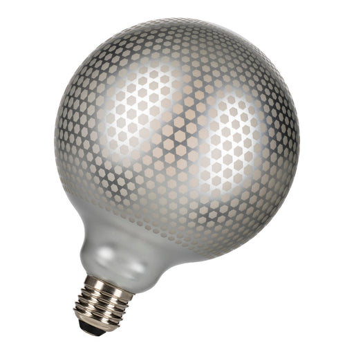 Bailey - 143106 - LED Orient Hexa G125 E27 DIM 4W 270lm 827 Silver Light Bulbs Bailey - The Lamp Company