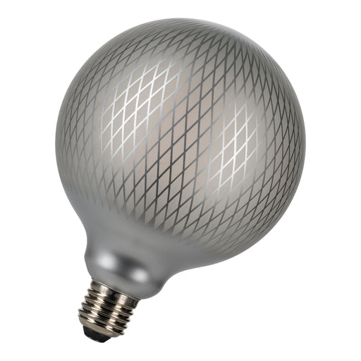 Bailey - 143108 - LED Orient Grid G125 E27 DIM 4W 320lm 827 Silver Light Bulbs Bailey - The Lamp Company