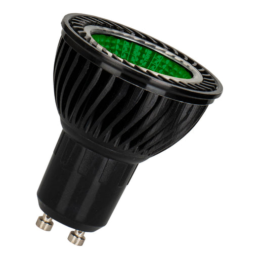 Bailey - 143308 - LED Colour PAR16 GU10 DIM 5.5W Green 50D Light Bulbs Bailey - The Lamp Company