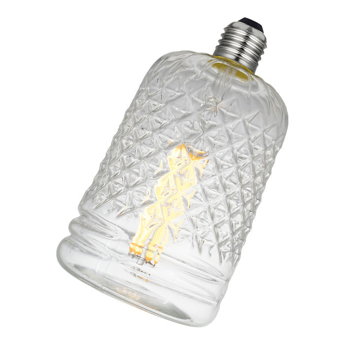 Bailey 143576 - LED Crystal G90 E27 6W 2200K CL DIM Bailey Bailey - The Lamp Company