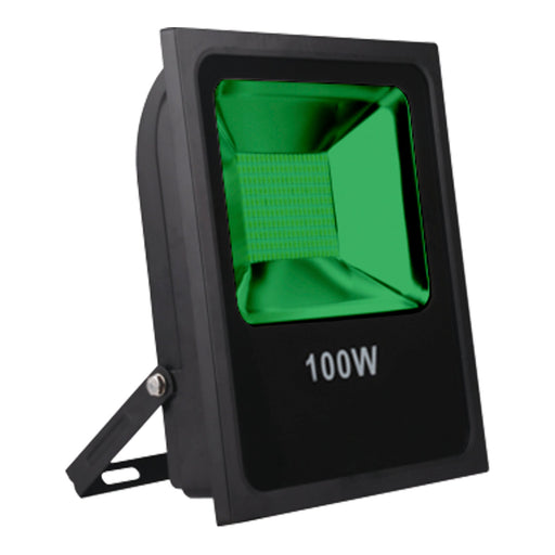 Bailey - 144971 - LED Floodlight Colour 100W Green 100V-260V Light Bulbs Bailey - The Lamp Company