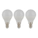 Bailey - 145219 - EcoPack 3pcs LED G45 E14 5.5W (40W) 470lm 827 Opal Light Bulbs Bailey - The Lamp Company