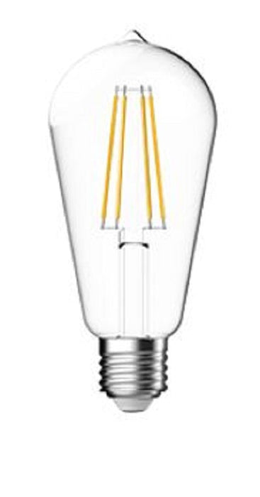 Megaman 6.8W ST64 Filament E27 2700K 810lm - 146236E - DISCONTINUED