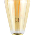 Integral LED SUNSET VINTAGE FILAMENT ST64 BULB E27 470LM 3.4W 2200K DIMMABLE 300 BEAM AMBER
