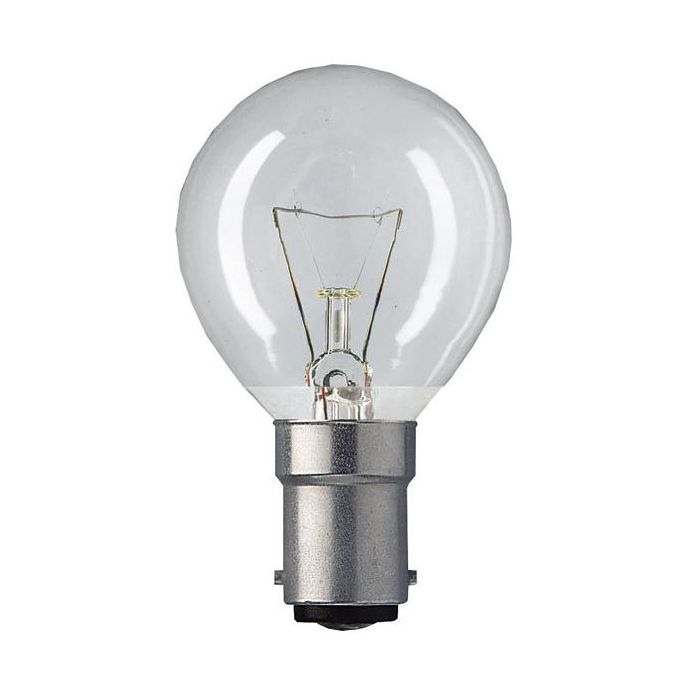 Patron - 05979 Incandescent Bulb 40W Clear Golf B15d