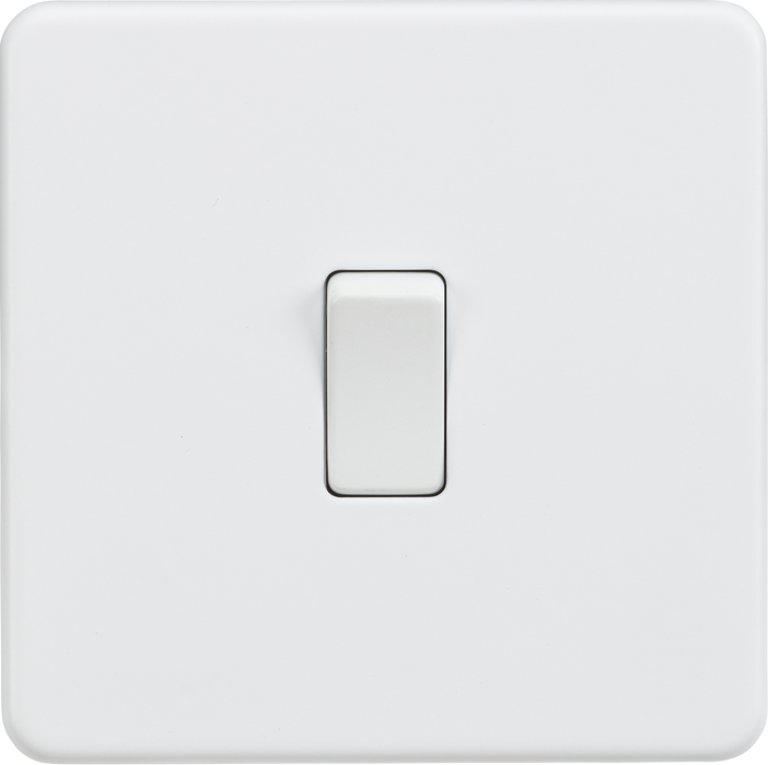 Knightsbridge SF1000DPMW 10AX 1G DP Switch - Matt White