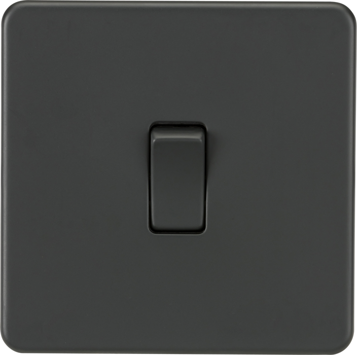 Knightsbridge SF1000DPAT 10AX 1G DP Switch - Anthracite