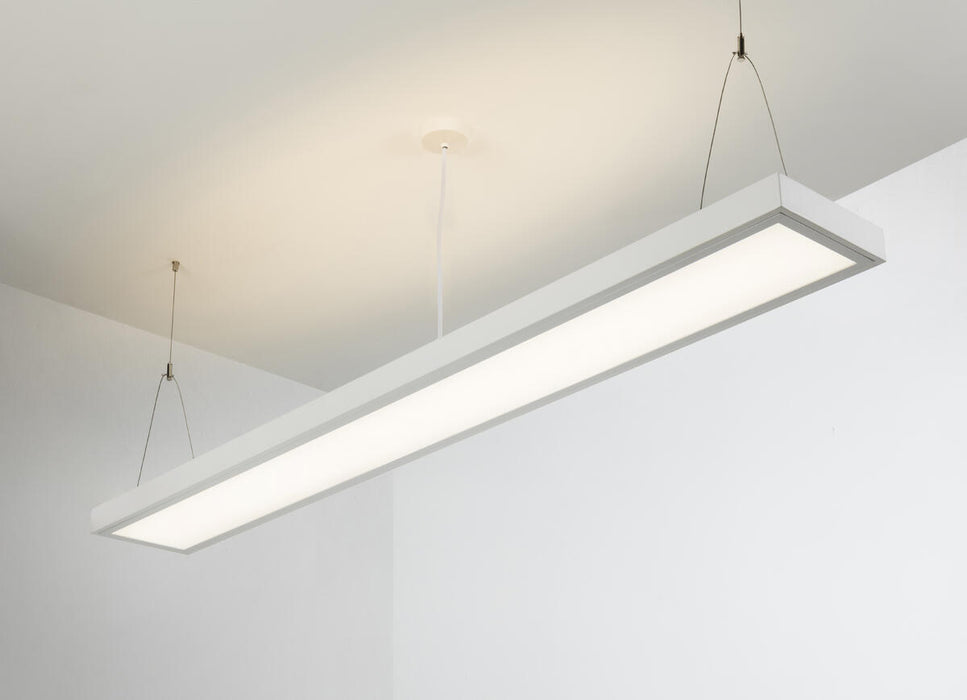 Knightsbridge SUR5LEDIEM 230V IP20 55W LED Suspended Emergency Direct/Indirect Luminaire
