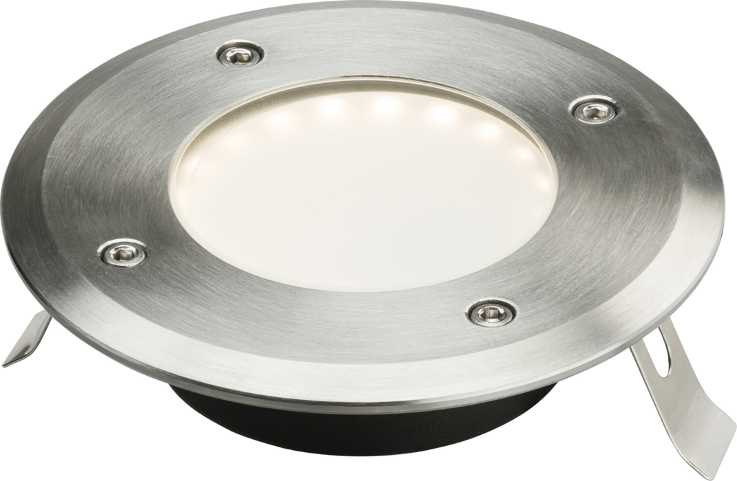 Knightsbridge LEDM08WW1 230V IP65 1.7W LED White Ground / Deck Light - 3000K