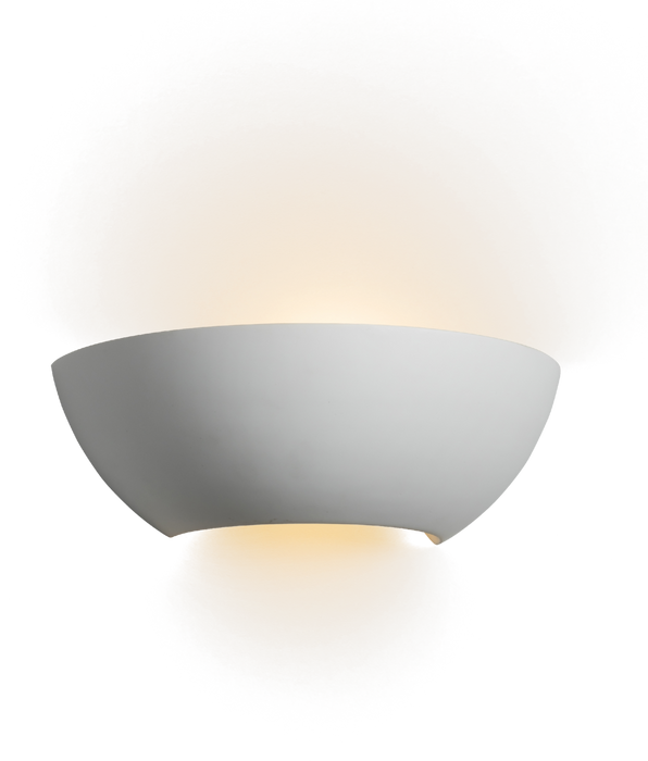 Knightsbridge PWL7 230V E14 40W Up and Down Plaster Wall Light