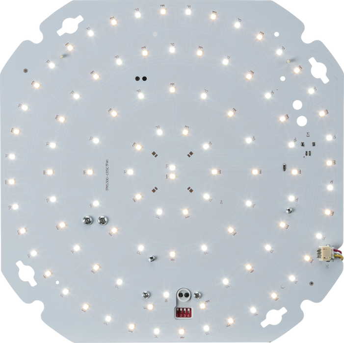 Knightsbridge TNXTP TENAX 230V Wattage and CCT Adjustable LED Gear Tray with Daylight Sensor