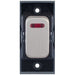 Selectric GRID360 Satin Chrome 20A DP Switch Module with Neon and Black Insert