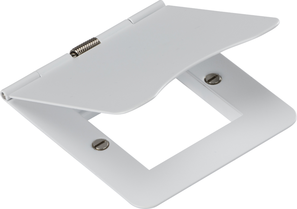 Knightsbridge FPF2GMW 2G Modular floor plate - matt white