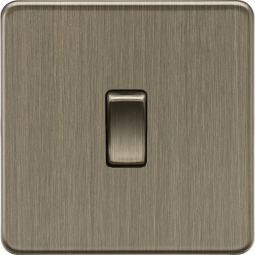 Knightsbridge SF1200AB 10AX Intermediate Switch - Antique Brass