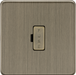 Knightsbridge SF6000AB 13A Fused Spur Unit - Antique Brass