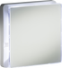 Knightsbridge EX3TWH IP45 100mm LED Backlit Extractor Fan with Overrun Timer - White