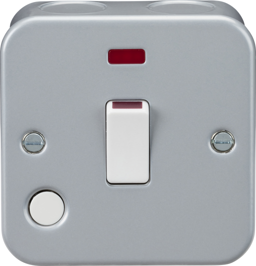 Knightsbridge M8341NF 20A 1G DP Switch with Neon and Flex Outlet