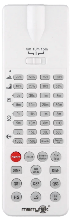 Kosnic 06957 Infrared remote control for microwave sensor, MH10 (for MWS-ZGA)