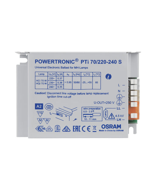 Osram - PTi 70/220-240 S 70w Powertronic Ballast without Clamp ECG-OLD SITE LEDVANCE/OSRAM - Sparks Warehouse
