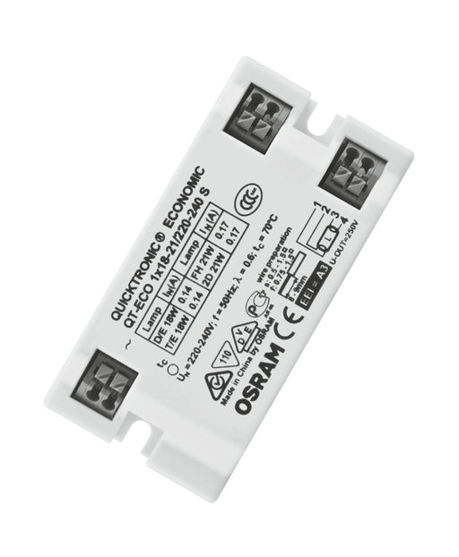 Osram QT-ECO 1x18-21/220-240 S QUICKTRONIC ECONOMIC | ECG for FL 7 mm and CFL Osram QT Ballasts Osram - Easy Control Gear