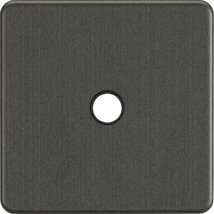 Knightsbridge SF8342SB 20A Flex Outlet Plate - Smoked Bronze