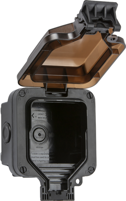 Knightsbridge OP7E IP66 1G Empty Outdoor Enclosure