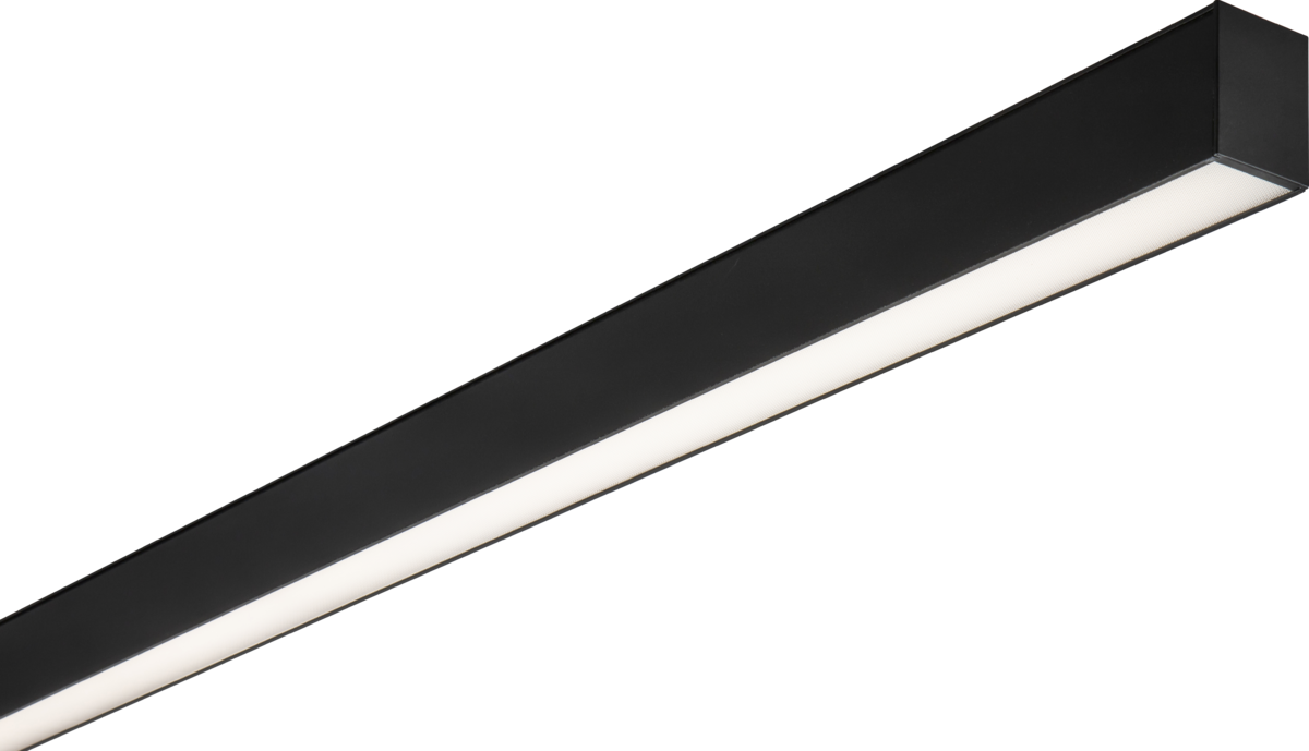 Knightsbridge VVA4BK VIIVA 230V IP20 4ft 4x Wattage and 3 x CCT Adjustable Linear Fitting Black