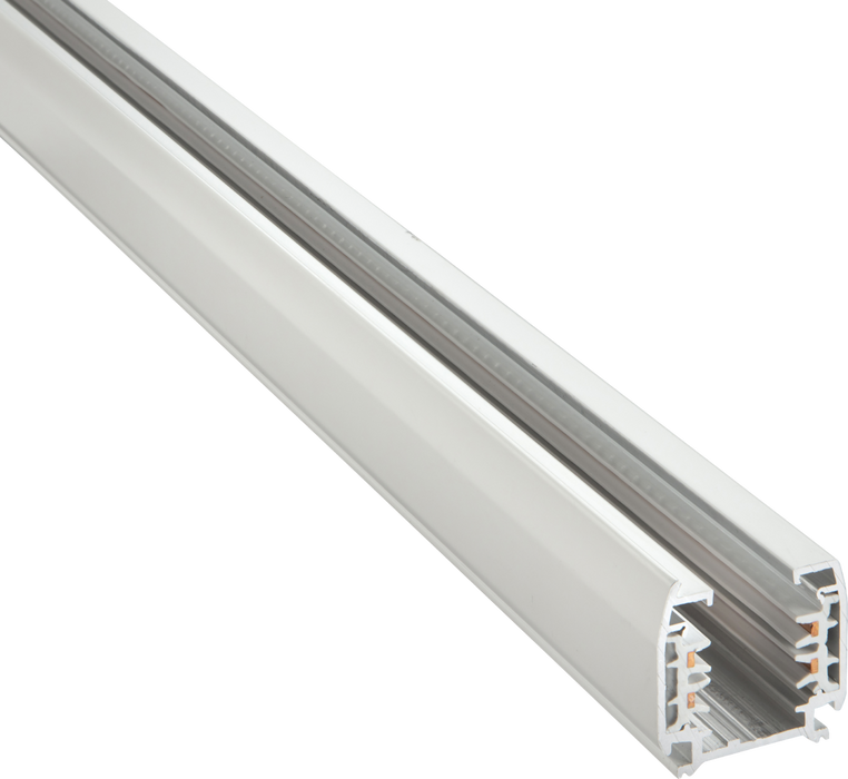 Knightsbridge KL3MW K-LINE 230V 3-Circuit Track System 3 Metre Track - White