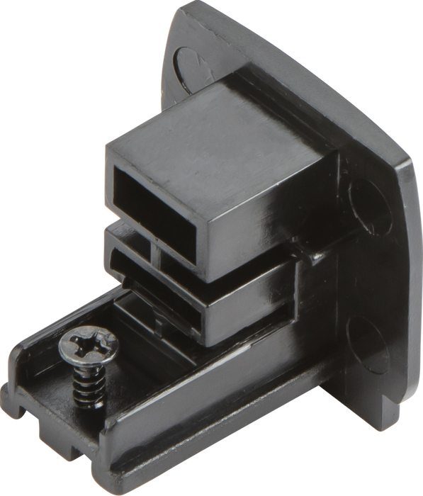 Knightsbridge KLECBK K-LINE 230V 3-Circuit Track Dead End Cap - Black