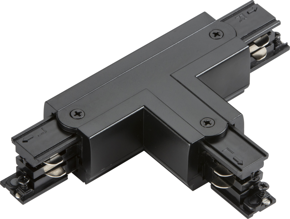 Knightsbridge KLTR1BK K-LINE 230V 3-Circuit Track Right T-Connector - Black