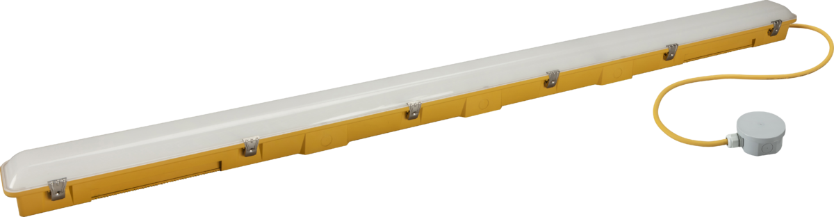 Knightsbridge HEX51 HELIX ONE 5FT 110V IP66 IK10 28W Modular Non-Corrosive Fitting - 4000K