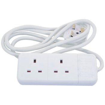 Selectric 2M 2 Gang 13A Extension Lead – Unswitched