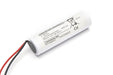 Yuasa 2DH4-0L4 - Emergency Battery 2 Cell Stick c/w Leads Emergency Batteries Yuasa - Easy Control Gear