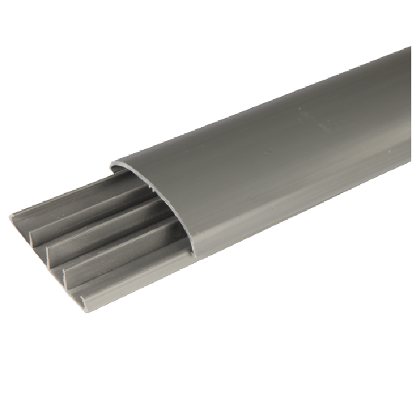 Thorgeon - 15251 Floor Cable Trunking 2m 50x12 Grey